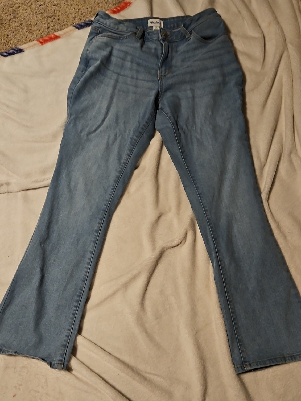 Sonoma Light Wash Flare Jeans